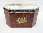 blik leeg! 250 gram rooktabak No 843 jacht tafereel 8hoekig., Ophalen of Verzenden, Gebruikt, Tabaksdoos of Verpakking