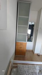 Ikea Kast met Lades en Glazen Deur - 50x60x242 cm, Ophalen, Minder dan 50 cm, Gebruikt, Met deur(en)