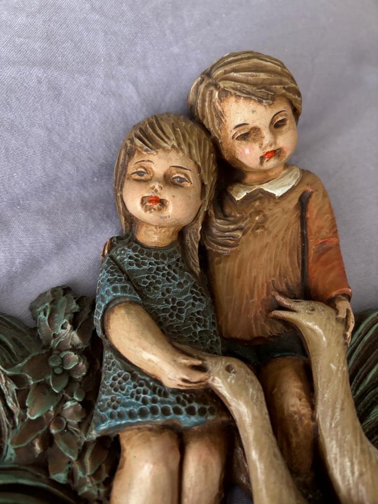 Ot en Sien Beeldje van Kunsthars, Ophalen of Verzenden