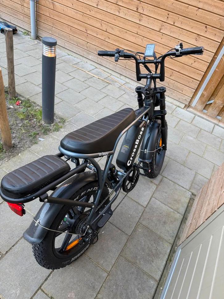 La Souris Crossboss V14 Grey Special Edition - 250watt, Fietsen en Brommers, Elektrische fietsen, Zo goed als nieuw, Overige merken