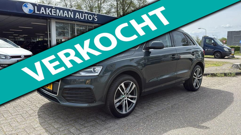 Audi Q3 1.4 TFSI CoD Design Pro Plus AUTOMAAT Grey Green Lin, Euro 6, 4 cilinders, 150 pk, SUV of Terreinwagen