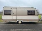 Dethleffs 490 Beduin L ( 1992 ) enkele bedden !!, Caravans en Kamperen, Caravans, 75 kg, Koelkast, Bedrijf, 750 - 1000 kg