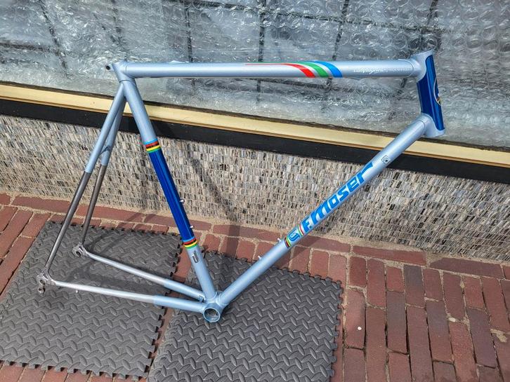 F. MOSER frame / staal, Fietsen en Brommers, Fietsonderdelen, Gebruikt, Frame, Staal, Racefiets, Ophalen of Verzenden