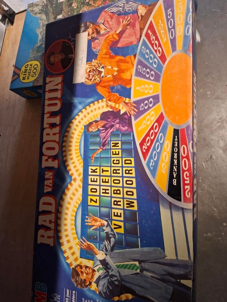 Retro spel: Rad van Fortuin (bordspel), Hobby en Vrije tijd, Vijf spelers of meer, Ophalen of Verzenden, Gebruikt, MB