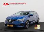 Renault Mégane Estate 1.3 TCe 140 Techno/ automaat/ lage km, Auto's, Renault, Gebruikt, 4 cilinders, Blauw, Leder en Stof