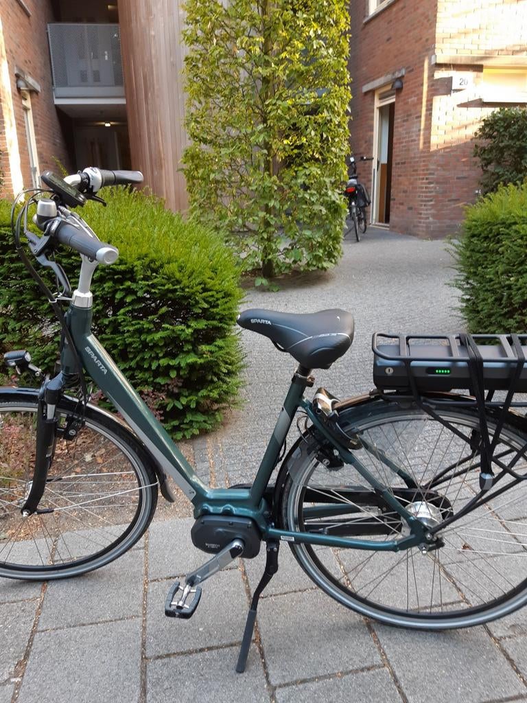 E-bike SPARTA M7S, damesfiets.   (2018) groen/grijs 48 inch, 47 tot 51 cm, Ophalen of Verzenden, Sparta