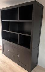 Richmond Vakkenkast Zwart 180x217x50 cm, Ophalen, Gebruikt, 200 cm of meer, 150 tot 200 cm