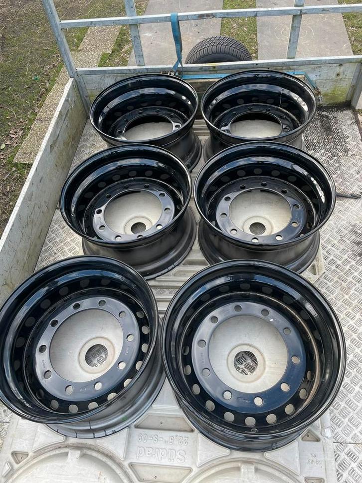 6 stuks nieuwe velgen ET0 22.5 voor trailer (385), Auto-onderdelen, Vrachtwagen-onderdelen, Overige merken, Nieuw, Ophalen