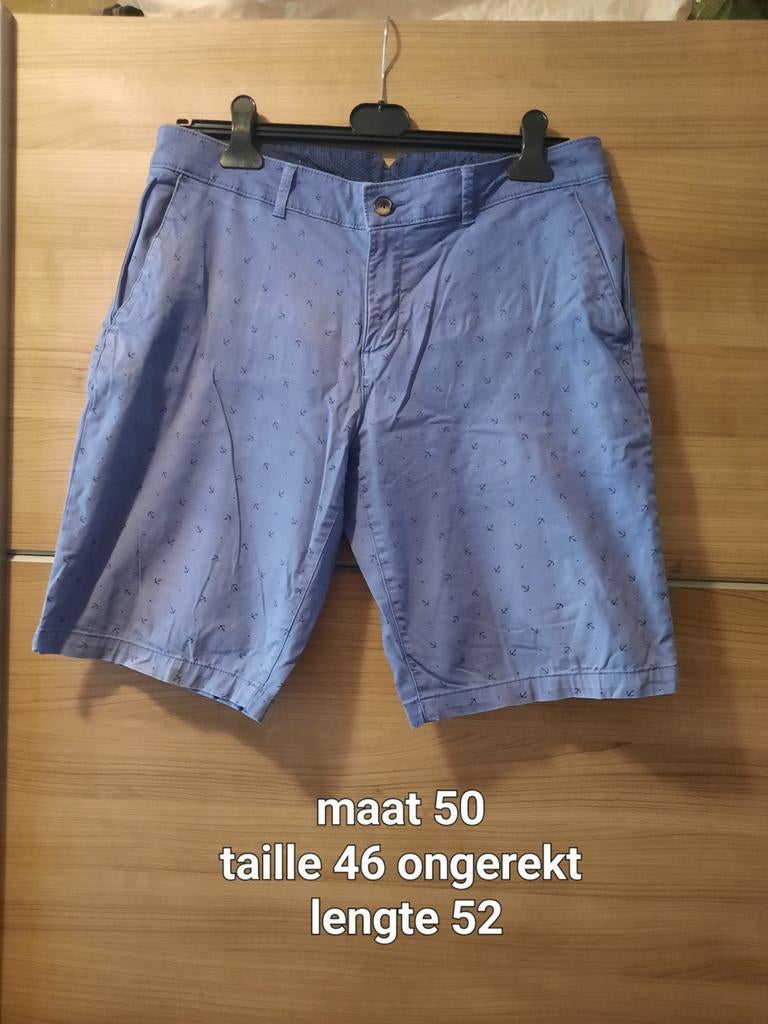 Korte broek livergy blauw maat 50, Ophalen of Verzenden, Gedragen, Livergy, Maat 48/50 (M)