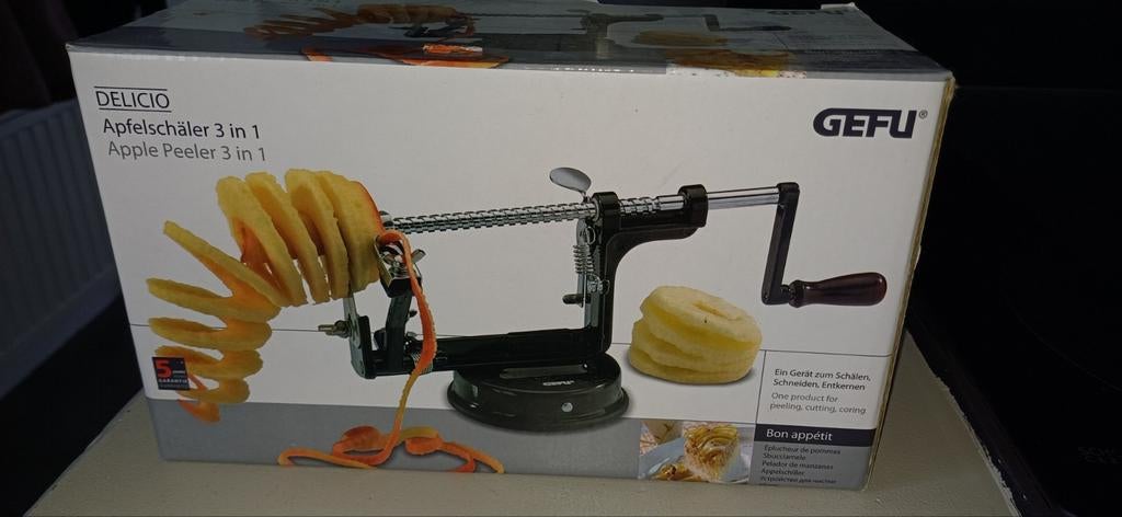 GEFU Delicio 3-in-1, Ophalen, Overige typen, Zo goed als nieuw, Zwart