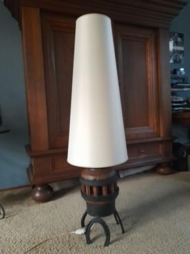 Vloer lamp, Ophalen, Gebruikt, Stof, 100 tot 150 cm