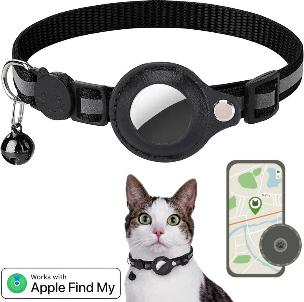 Kattenhalsband inclusief Tag geschikt voor Apple, Ophalen of Verzenden, GPS, Nieuw