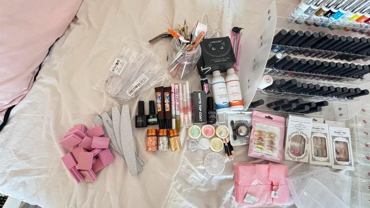 Nagelspullen, Sieraden, Tassen en Uiterlijk, Uiterlijk | Cosmetica en Make-up, Gebruikt, Toebehoren, Handen en Nagels, Overige kleuren