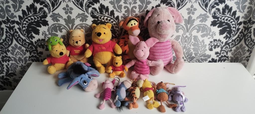 Winnie the pooh knuffel verzameling, Ophalen of Verzenden, Gebruikt