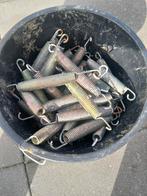 Trampolineveren, Ophalen, Gebruikt, IJzer