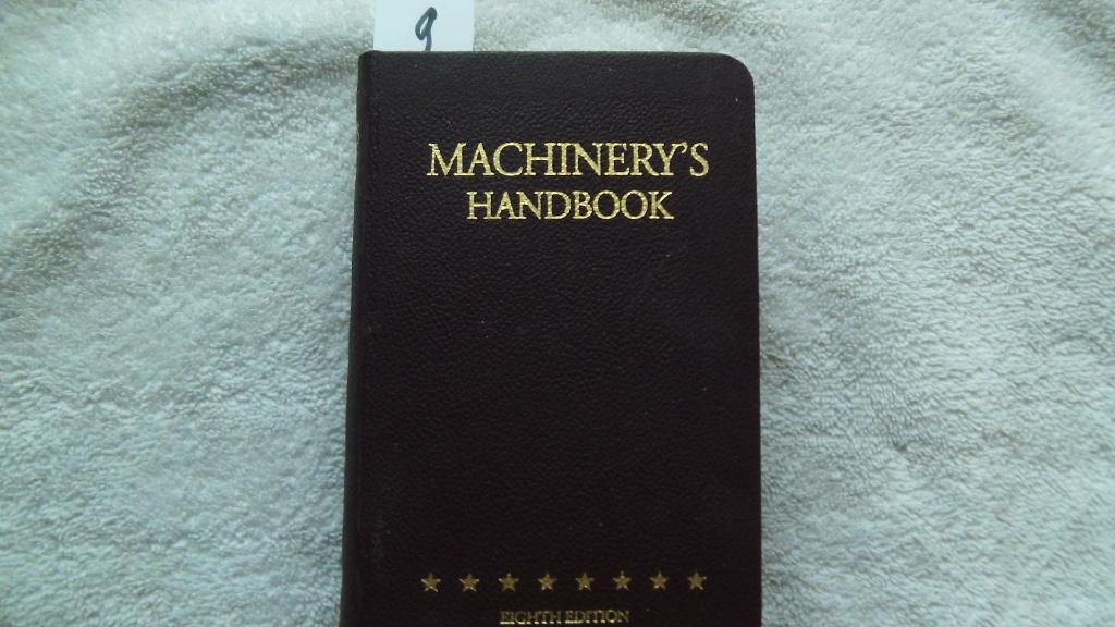 Machinery's handbook 8 th Toolbox Edition 1931 USA 9, Verzenden, Gelezen