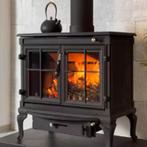 Houtkachel zwart, Huis en Inrichting, Kachels, Ophalen, Gebruikt, Houtkachel, Vrijstaand