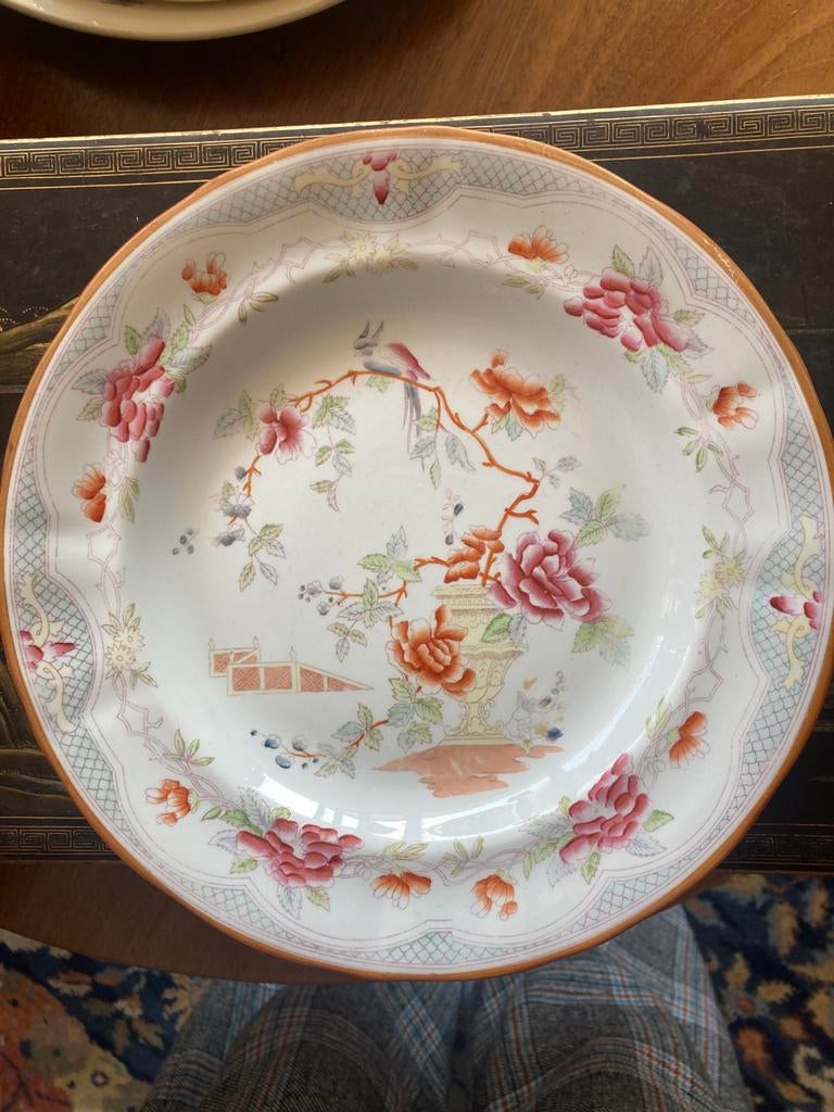 4 borden Pierre Regout aardewerk, Ophalen of Verzenden