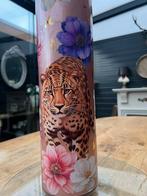 Panter vaas, Huis en Inrichting, Ophalen, Overige kleuren, Minder dan 50 cm, Glas