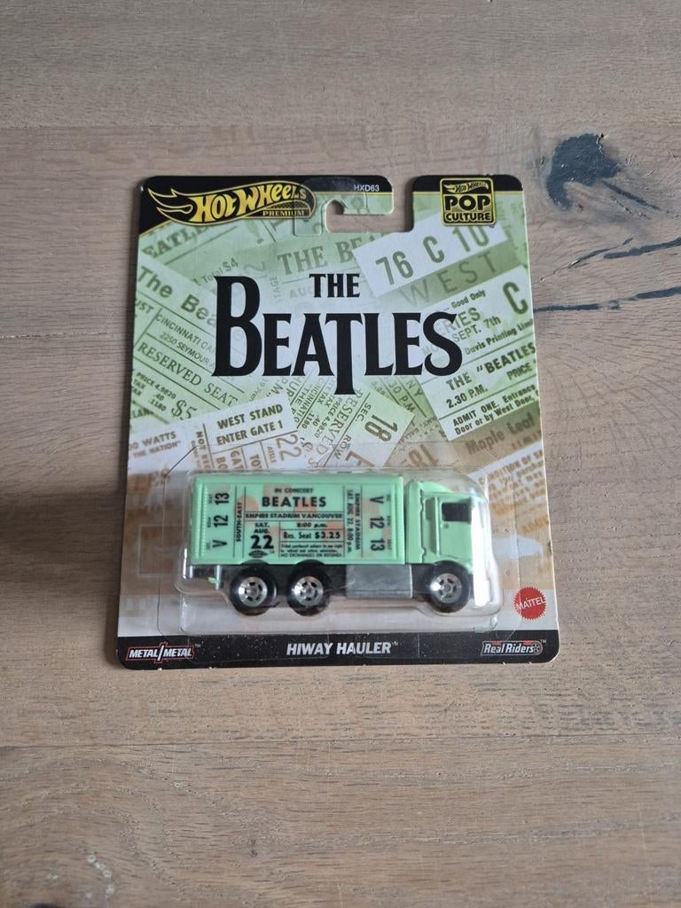 Hot Wheels Premium Pop Culture The Beatles - Hiway Hauler, Ophalen of Verzenden, Nieuw, Auto