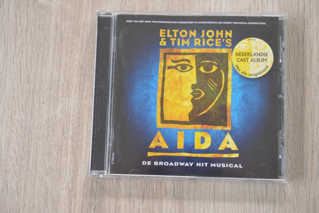AIDA == NEDERLANDSE CAST ALBUM == ELTON JOHN / TIM RICE, Verzenden, Zo goed als nieuw, Overige formaten