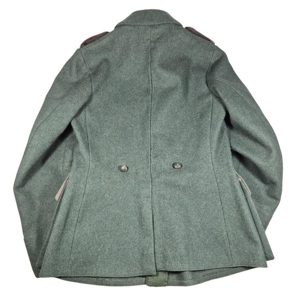 Wo2 Nederlands proefmodel uniform Duits doorgebruikt, Verzamelen, 2288CL, Ophalen of Verzenden, Duitsland, DBM militaria