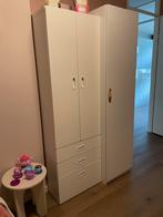 IKEA Smastad kledingkast wit met 3 lades incl vakverdeling, Kinderen en Baby's, Kinderkamer | Commodes en Kasten, Ophalen, Minder dan 75 cm
