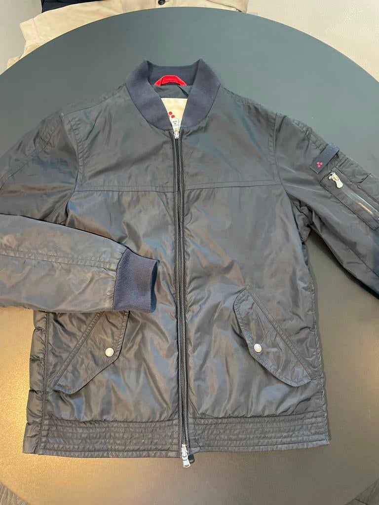 Peuterey zomerjas / bomber maat small, Ophalen of Verzenden, Zo goed als nieuw, Maat 46 (S) of kleiner, Grijs