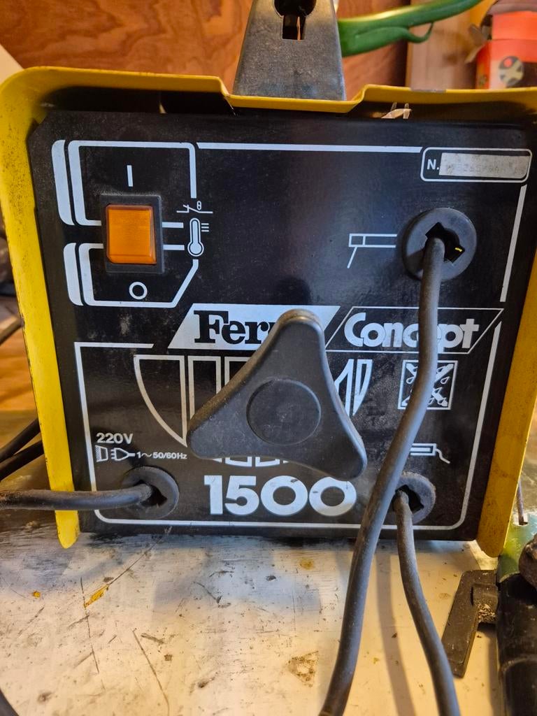 Ferm Concept 1500 lasapparaat, Ophalen