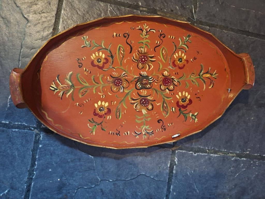 Dienblad Hinderlopen, Huis en Inrichting, Woonaccessoires | Dienbladen, Hout, Rechthoekig, Ophalen of Verzenden