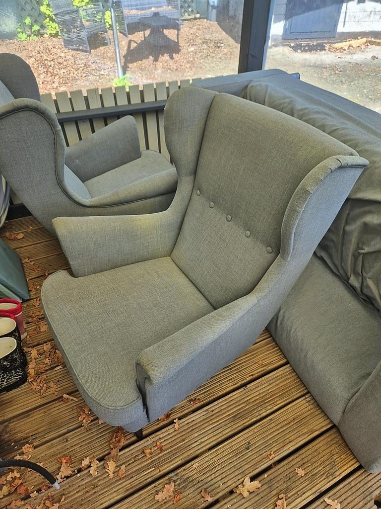 2 mooie Ikea Strandmon stoelen, Ophalen