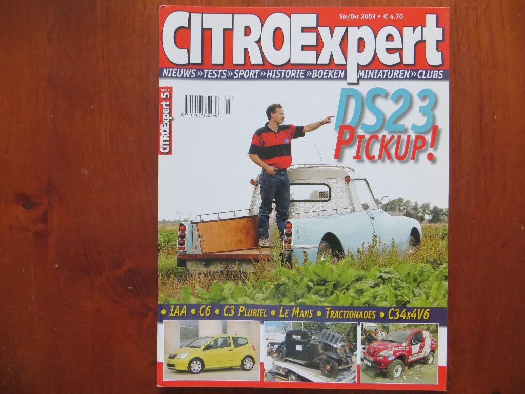 CitroExpert 5 2003 Peugeot 607, C3 Pluriel, DS 23 Pick-up, Boeken, Auto's | Folders en Tijdschriften, Nieuw, Citroën, Ophalen of Verzenden