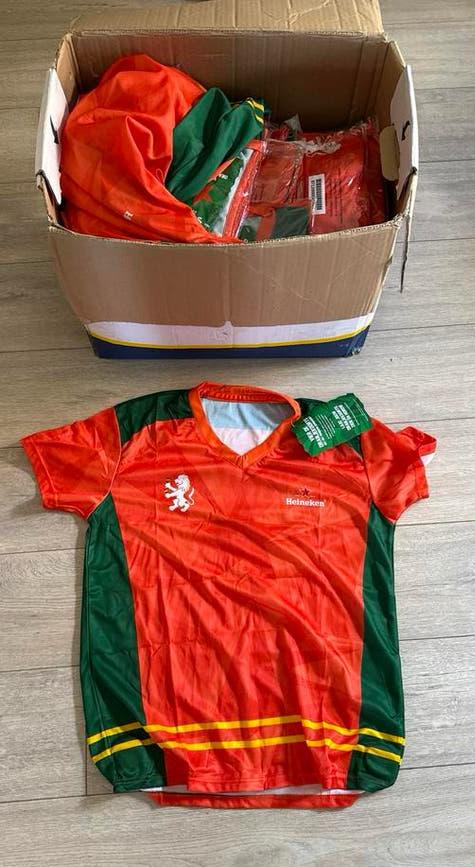 Heineken Oranje WK 2014 Shirt - Samba 2014, Ophalen of Verzenden, Nieuw, Overige maten, Oranje
