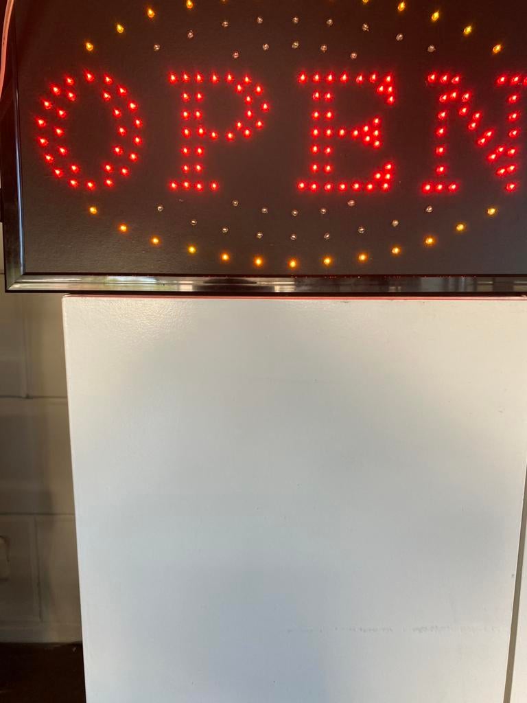 Raclame bord in kleur, Ophalen of Verzenden, Gebruikt