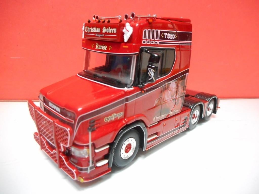 WSI SCANIA VLASTUIN TORPEDO CHRISTIAN SOLEEN, 01-4699, Ophalen of Verzenden, Nieuw, Bus of Vrachtwagen, Wsi