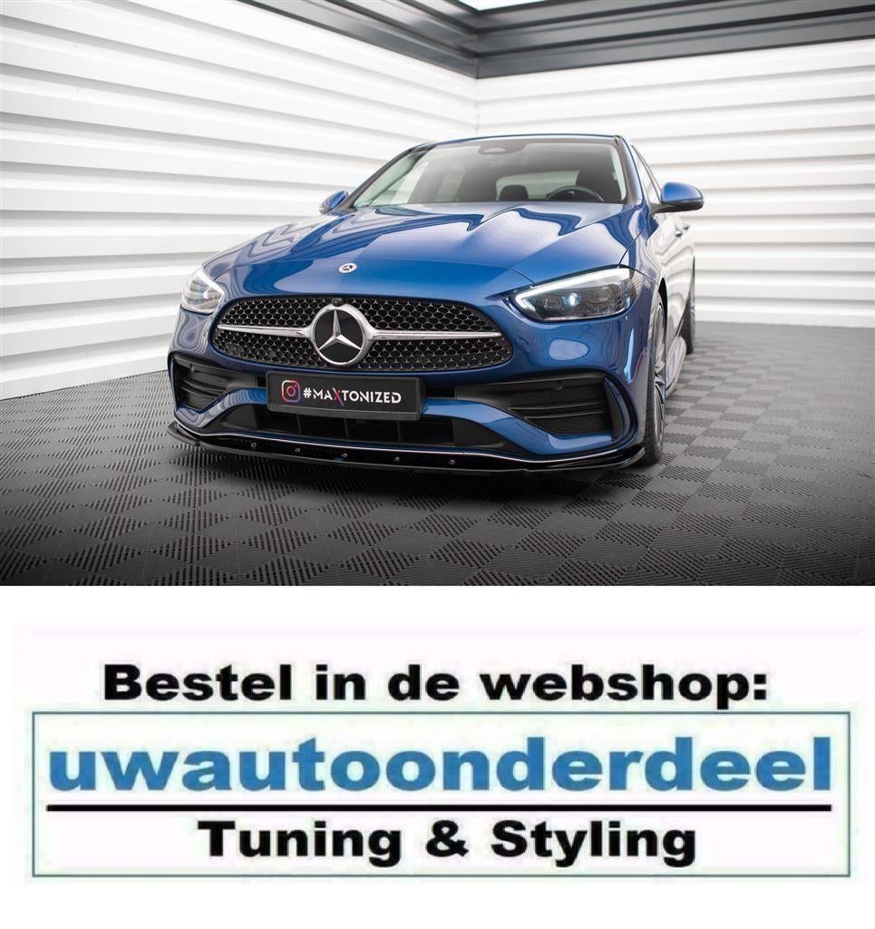 Maxton Design Spoiler Splitter Lip Voor C Klasse W206 AMG Li, Verzenden