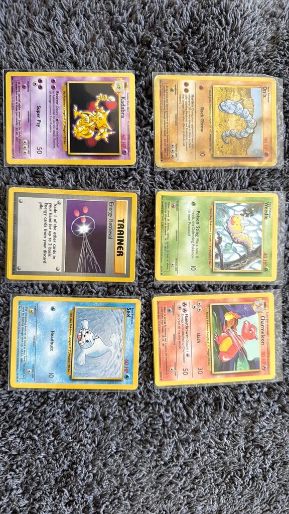 Pokemon base set engels, Ophalen of Verzenden, Zo goed als nieuw