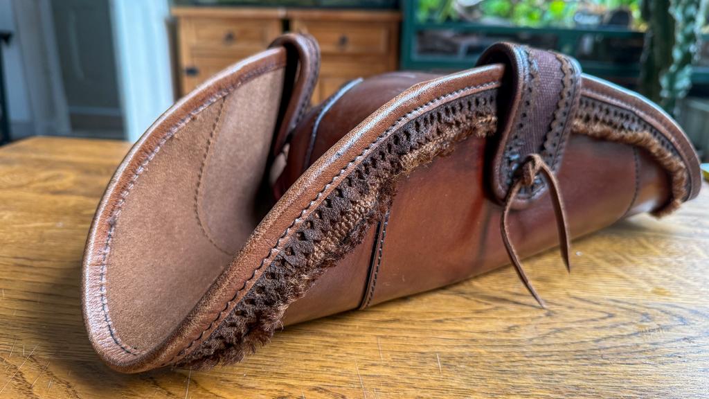 Piratenhoed Tricorn Leer, Kleding | Heren, Hoeden en Petten, Gedragen, Hoed, 58 of 59 cm (L, 7¼ of ⅜ inch), Ophalen of Verzenden