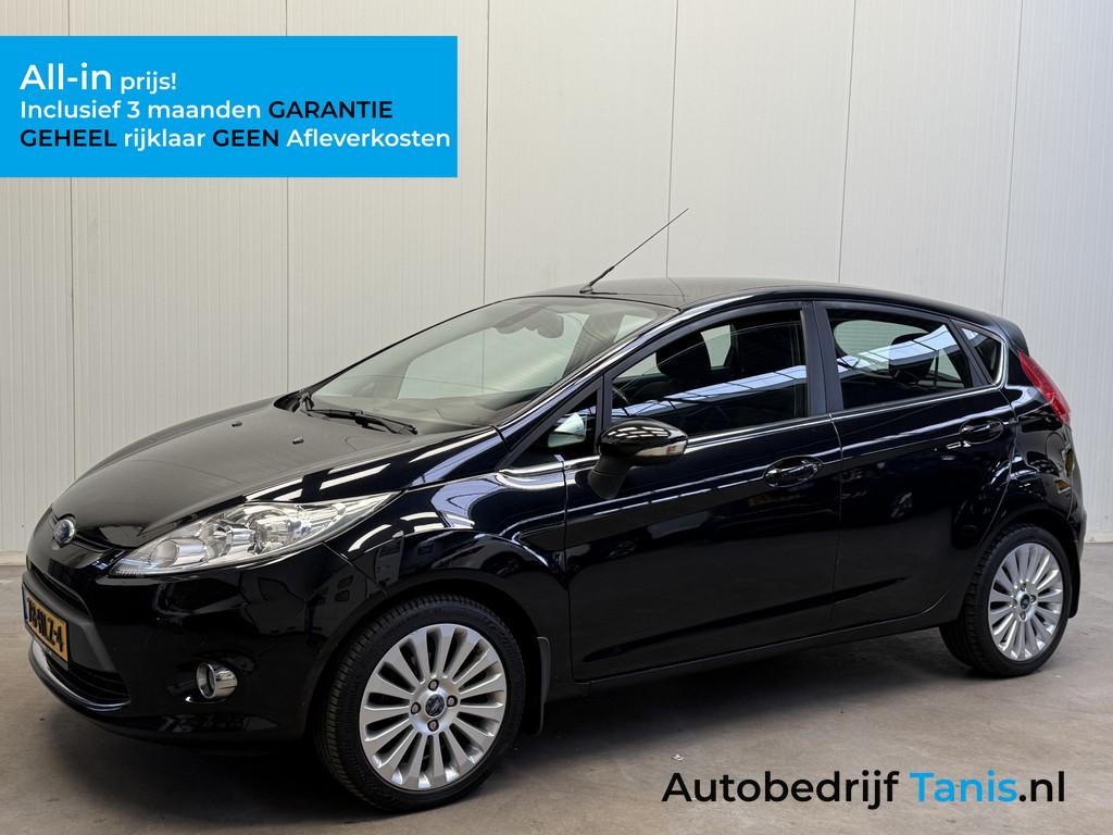 Ford Fiesta 1.25 Titanium AIRCO/ECC-LMV-CRUISE CONTROL-PDC-5, Auto's, Voorwielaandrijving, Stof, Met garantie (alle), 82 pk