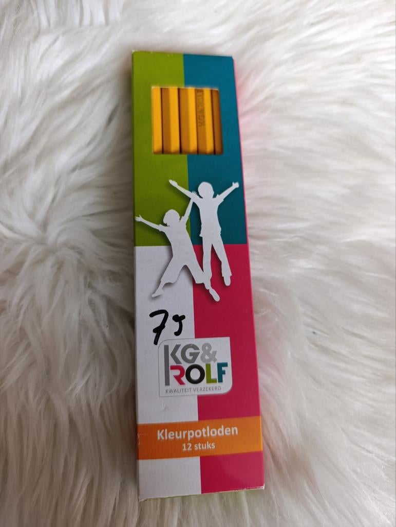 Gele kleurpotloden, Ophalen, Nieuw, Potlood of Stift