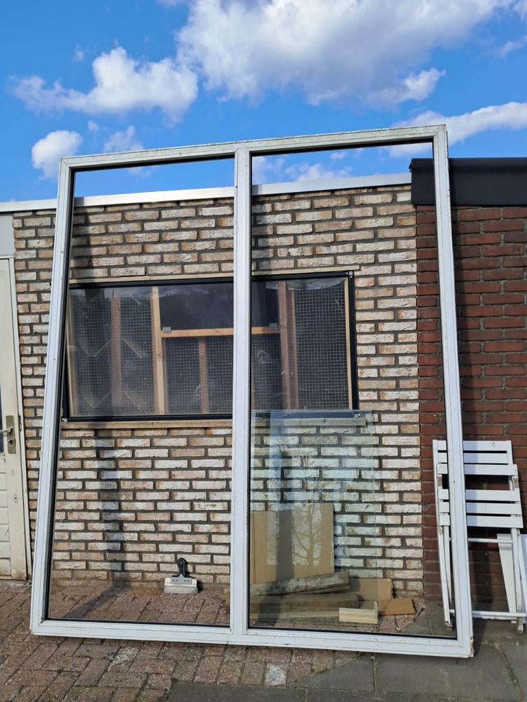 Kunstof kozijn, Doe-het-zelf en Verbouw, Kozijnen en Schuifpuien, Kunststof, Raamkozijn, 225 cm of meer, Ophalen