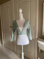 Noa Noa Vest / 100 % Cotton / S / Blauw / Groen, Kleding | Dames, Ophalen of Verzenden, Zo goed als nieuw, Maat 36 (S), Blauw