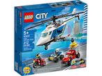 LEGO City 60243 Politie Helikopter Achtervolging, Ophalen of Verzenden, Gebruikt, Complete set, Lego