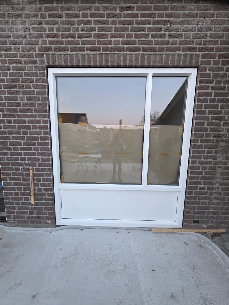 Kunststof pui / kozijn, Ophalen, Kunststof, Gebruikt, Raamkozijn