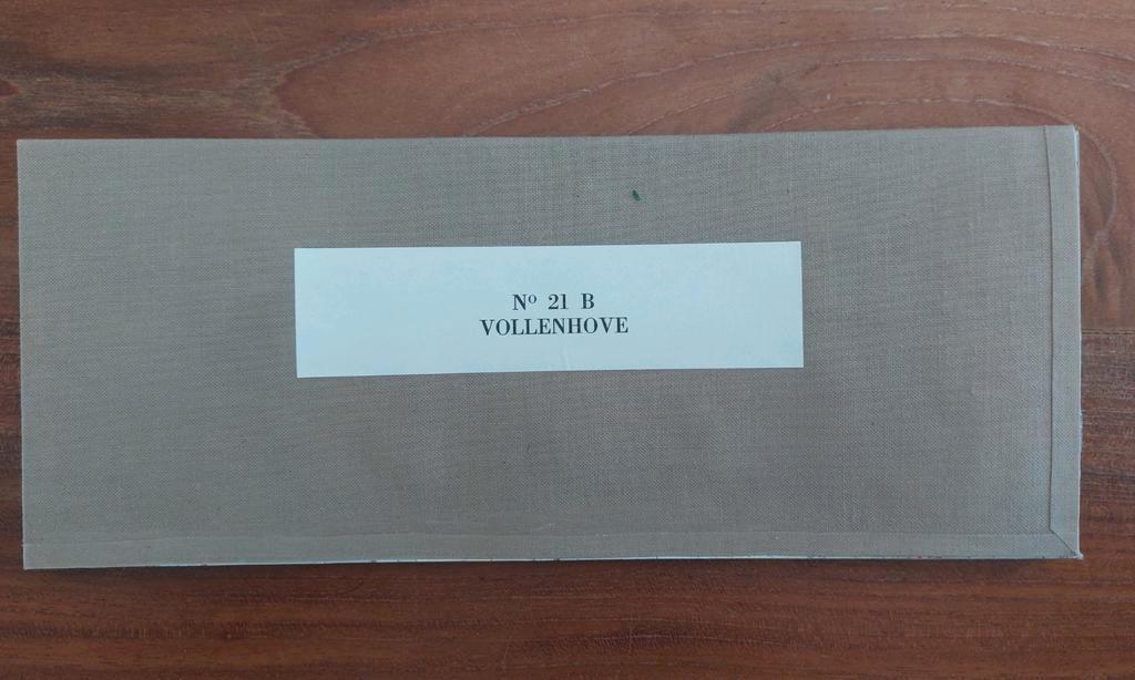 21B stafkaart uit 1964 Vollenhove Genemuiden St Jansklooster, Ophalen of Verzenden, 1800 tot 2000, Nederland, Staat de Nederlanden