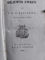 HILJUWNS UWREN - Zeldzaam boek uit 1834 Oud Fries., Antiek en Kunst, Ophalen of Verzenden, J. C. P. Salverda