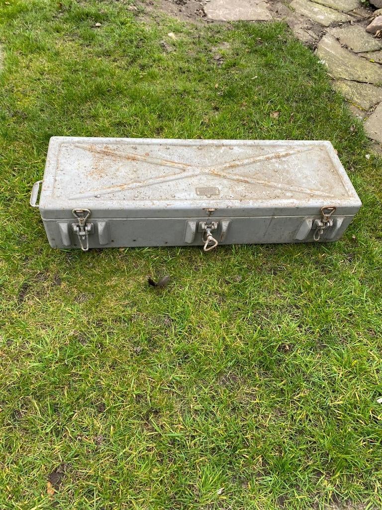Zéér stevige munitiekist ., Ophalen, Marine, Nederland, Kist of Geocache