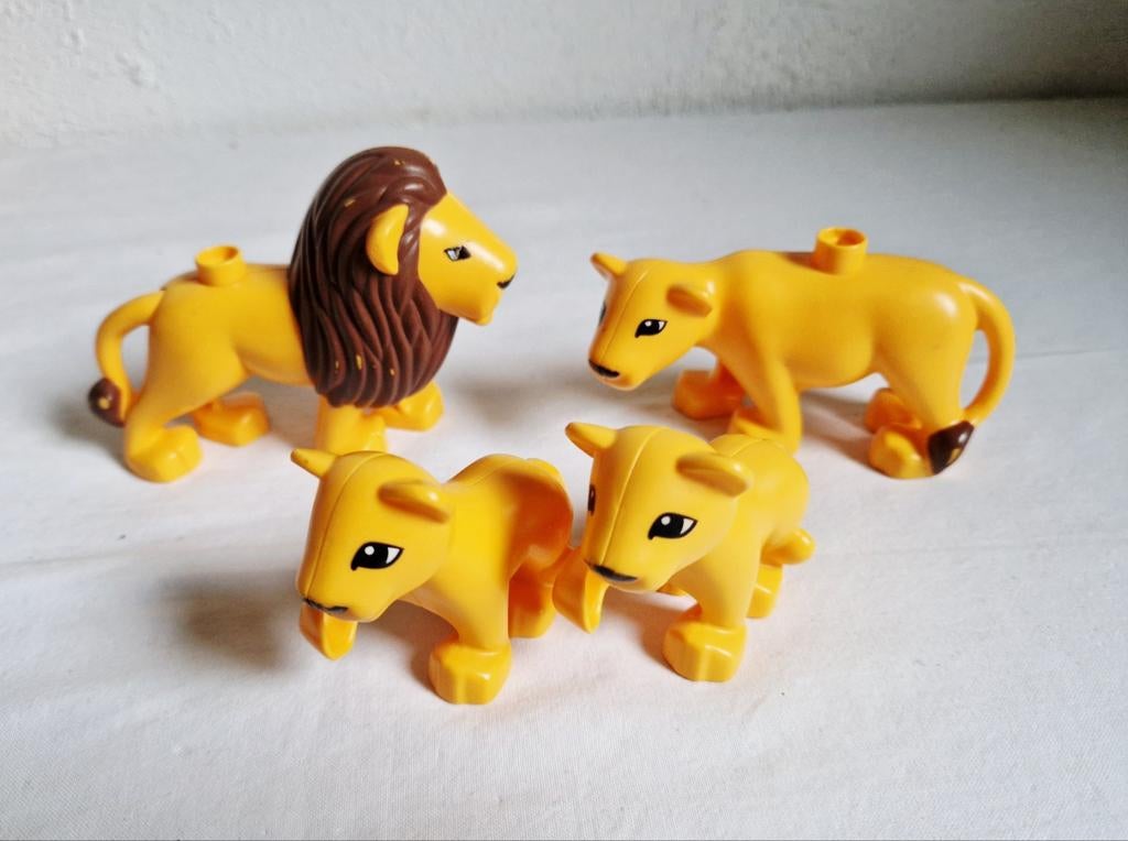 Duplo dierentuin dieren safari Leeuw, Kinderen en Baby's, Speelgoed | Duplo en Lego, Ophalen of Verzenden, Gebruikt, Duplo