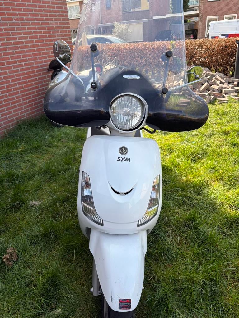 Scooter te koop: SYM Fiddle 2 (2010), Fietsen en Brommers, Scooters | SYM, Zo goed als nieuw, Fiddle, Maximaal 45 km/u, Benzine