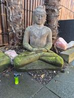 Xxl Buddha beeld van beton, Tuin en Terras, Ophalen of Verzenden, Beton, Waterornament